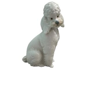 VTG NAO by Lladro porcelain Poodle Figurine